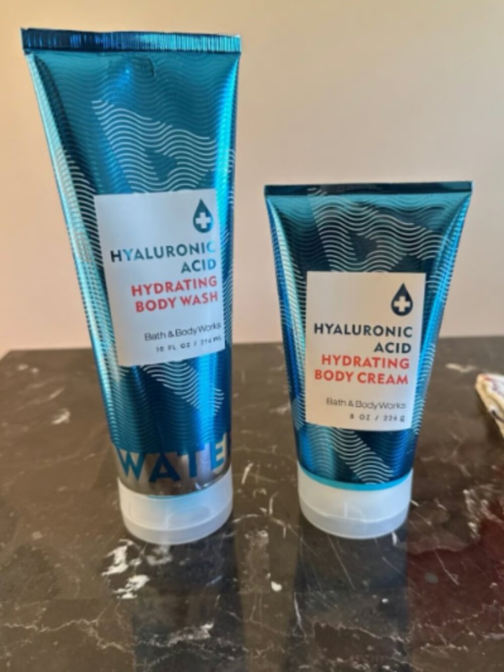 NEW HYALURONIC ACID (WATER) BUNDLE - BATH AND BODY WORKS